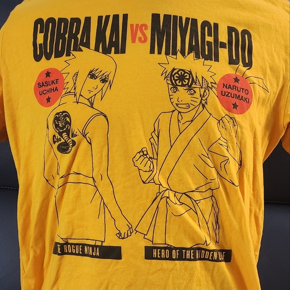 Naruto shippiden x Cobra kai t-shirt - Picture 3 of 3